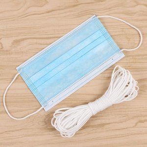 25 Meter 1/8 inch Round Elastic for DIY Face Mask